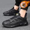 Chaussures pour hommes 2024 nouveau hiver velours épaissi noir deux coton chaussures de sport jeunesse coussin d'air absorption des chocs chaussures de course marée