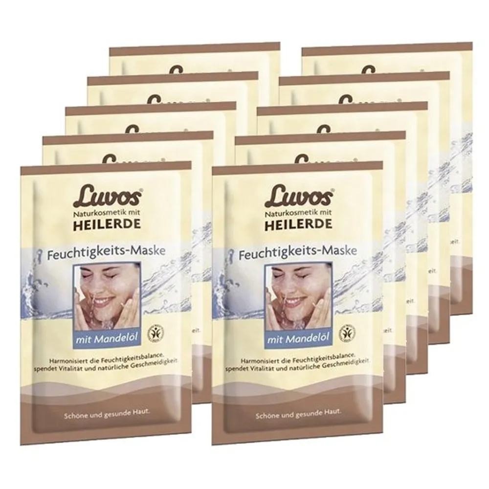 Lubos Moisturizing Cream Mask (Almond) (Pack of 10) 2 x 7.5ml