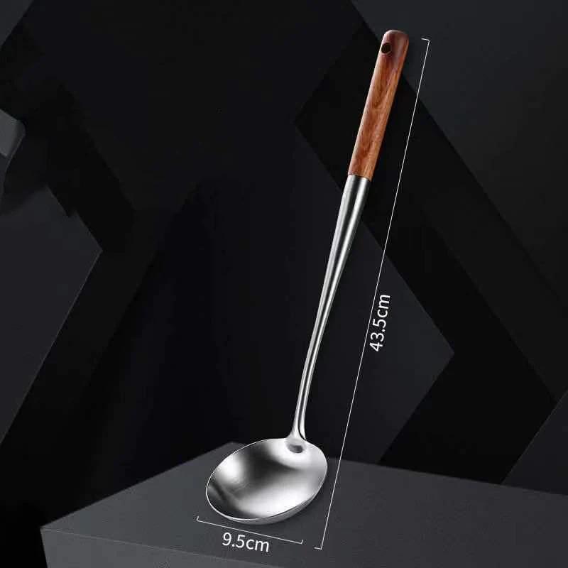Ustensile de bucătărie Wok Spatulă Set de instrumente pentru fier și oală Spatulă pentru echipament de gătit din oțel inoxidabil Accesorii de bucătărie Esențiale