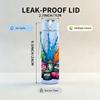 1PC Paint Splash Colorful Graffiti Explosion 750ml Color Plastic Sports Water Bottle Leakproof Flip Straw Lid Suitable for Sports Office Home Use