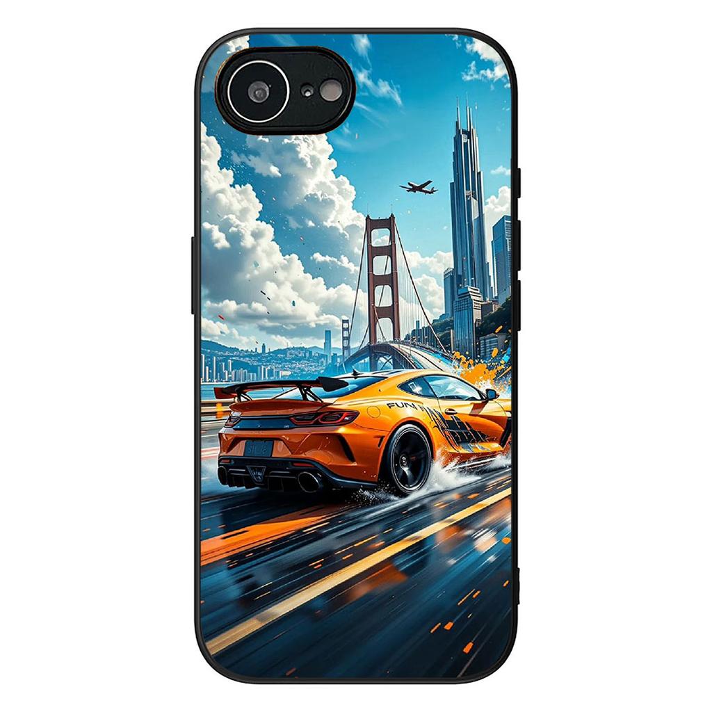 Supercar Comics Super Car Taillights Phone Cover for Xiaomi Redmi Note 12 11 10 A3 Pro 10A 10C 12C Note12 5G Protective Case