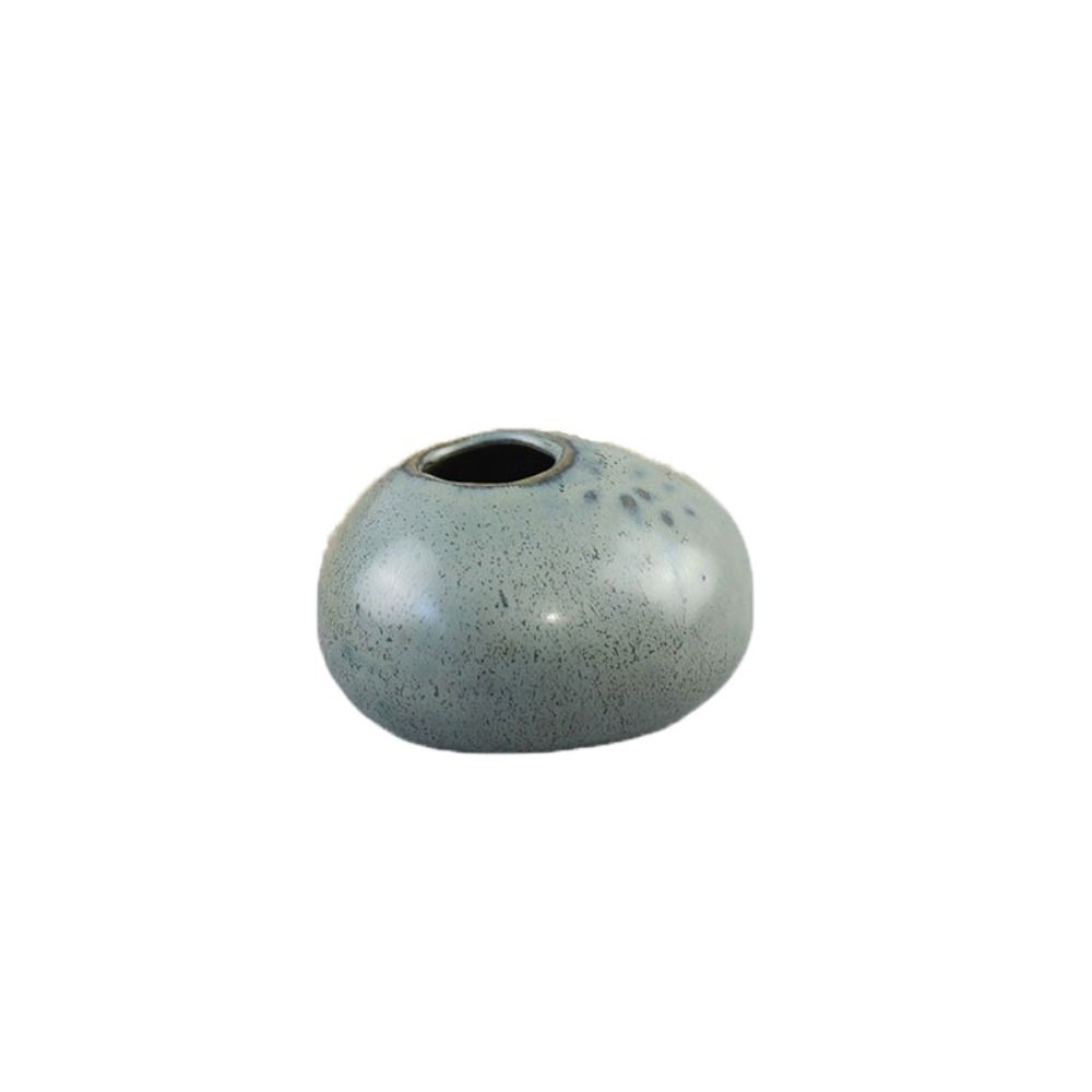 

Cute Stone Vase Ornament Smooth Hydroponic Flower Vases High-end Ceramic Mini Vases Table style 2