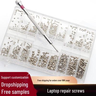 Tang Set Universale di Viti per Riparazione Laptop 486 Pezzi - Viti Macchina Phillips a Testa Svasata