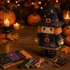 Handmade Christmas Tree Ornaments Halloween Rag Doll DIY Kit Patchwork Sewing Craft Set with Decorative Figure Kits Pre-Cut Fabrics Beginner-Friendly