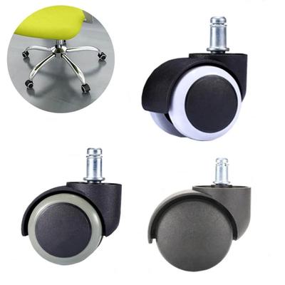 Universal 2 Inch Chair Wheels Replacement 360 Degree Swivel Mute Wheel Chair Caster Office