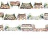 Pet Tape Journal Brick Road Base Pavement Collage Decoration Card Landscaping Ground DIY Scrapbooking Sticker