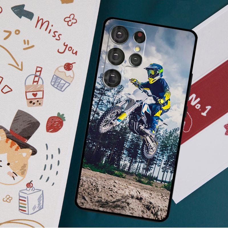 

Чехол для мотокросса для мотоцикла Samsung Galaxy S23 S22 Ultra S21 S20 FE S9 S10 S22 Plus Note 20 Note 10 Plus Galaxy S20