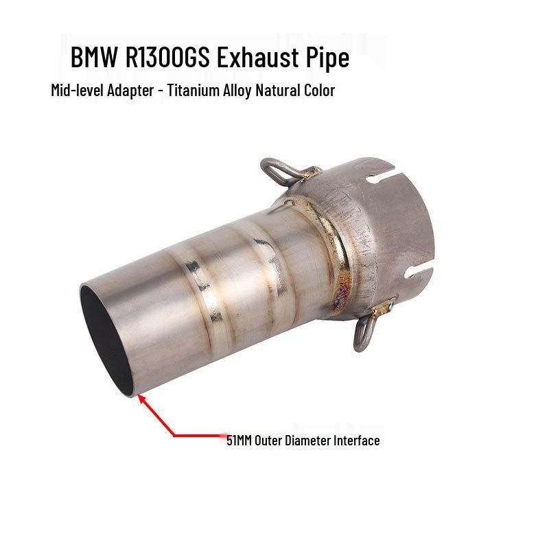 R1300GS ADV Exhaust Modification: Titanium Alloy Header, Mid-section, Tail Section