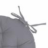 Chair Cushion 38cm Round GRAY