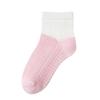 Set of 5 Pairs Girls' Thin Mesh Ankle Socks – Summer Anti-Pilling Cotton, Short Length for Older Kids