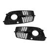 2PCS Foglight Grille Left Right Scratch Resistant Fog Lamp Grill Cover for Q5 Sport 8R 2013 to 2017