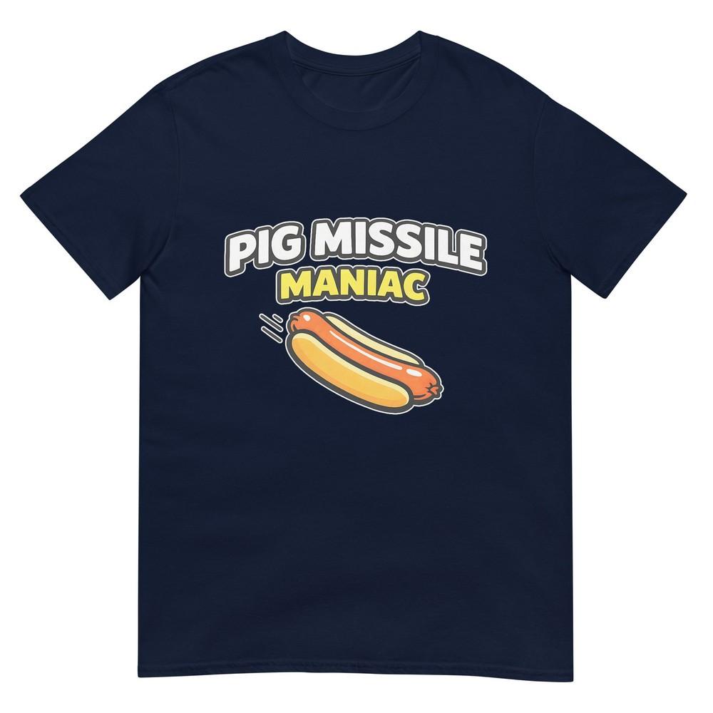 Pig Missile Unisexiac Funny For Unisex Unisex Tshirt S