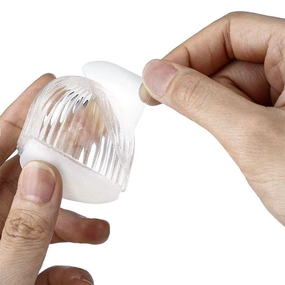 2pcs Self Adhesive Floor Holder Wall Protectors Doorstop New Door Stopper Home