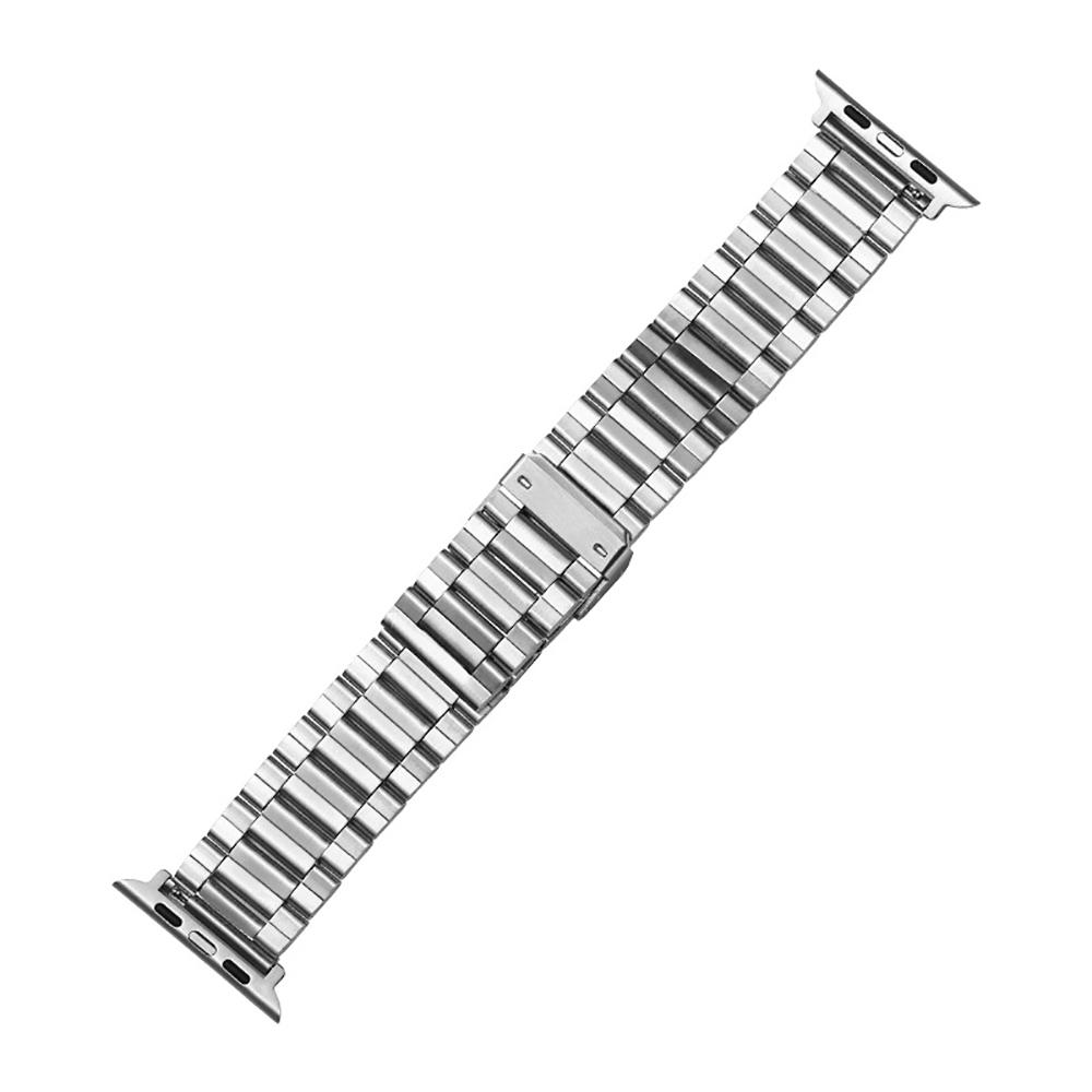 For Apple Watch Band Ultra 1/2 49mm 45mm 44mm 42mm 41mm 40mm 38mm Stainless Steel Strap for IWatch SE 9 8 7 6 5 4 3 2 1 Bracelet