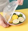 100/200/300/500pcs Saran Wrap Disposable Food Cover Food Grade Fruit Vegetable Storage Bag Elastic Kitchen Fresh Keeping Bag