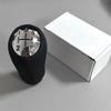 5 Speed Gear Shift Knob Stick Head PU Leather Car Gear Shift Lever Handle for RENAULT CLIO MK3 3 III MEGANE MK2 SCENIC MK2