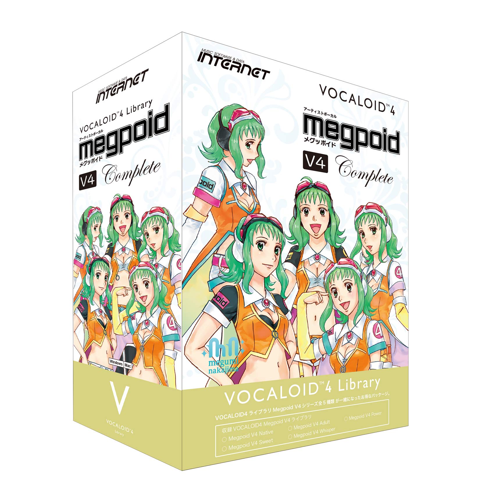 Интернет VOCALOID 4 Библиотека Megpoid V4 Complete