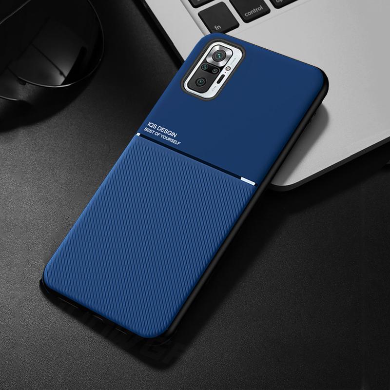 Luksusowy skórzany pokrowiec na Xiaomi Redmi Note 10 9T 9S 9 7 8 Pro 9AT 9C 8A 7A K20 Mi 11 9T 10T uwaga 10 Lite Pro Poco M3 X3 NFC matowy miękki pokrowiec z tpu