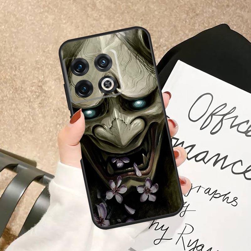 

Японская маска демона Они Хання Чехол для OnePlus 15 R 12 12R 13T 13 13R 11 10 Pro 10T 8T Nord 5 CE 2 3 4 Lite N20 N30 Чехол OnePlus 15