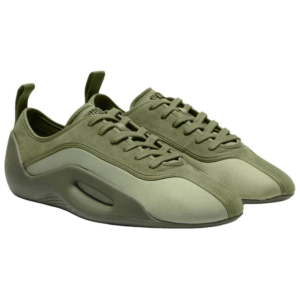 Onitsuka Tiger Ergonio Comfortable Slip-Resistant Durable Low-Top Casual Shoes Unisex sneaker Green 1183C369-300