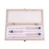 New 3Pcs Accurate Alcoholmeter Concentration Meter Wine Mearsuring Tool Set In Case 0-40% 40-70% 70-100% Household Alcohol Meter