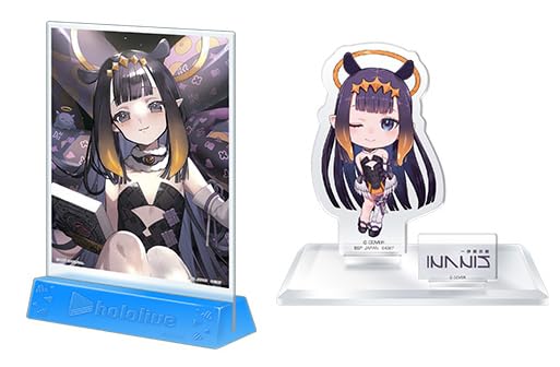 

Ichiban Kuji Hololive vol.5 Mini Art Board Prize & Kyun Chara Prize Acrylic Stand Ichiinarisu 2-piece set