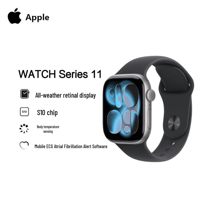 

Apple Watch Series 11 GPS+Cellular Smartwatch (CN version)