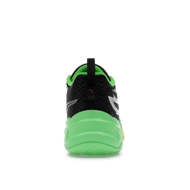 Zapatillas de Hombre NBA 2K x Puma Scoot Zeros Medidor de Tiro Negro Verde Flúor 309841-01