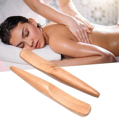 Duftendes Holz Körpermassagegerät Fußreflexzonenmassage Akupunktur Thailändischer Massagestab