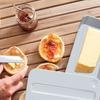 Unbreakable Butter Dish with Clear Lid Convenient Butter Storage And Easy Cutting Kitchen Supplies