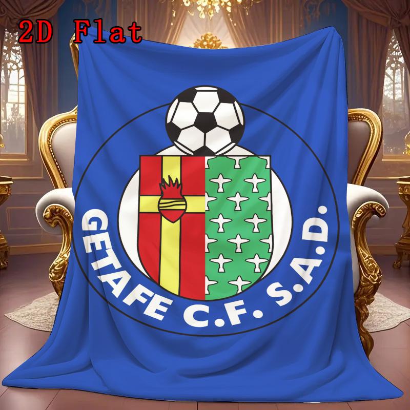 Getafe Pattern Flannel Blanket High Quality All Seasons Warmth and Comfort Perfect for Christmas Gifts.