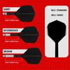 TARGET Flight Flight and Shaft Integrated K Shift Flight and Shaft System Shift Spin Base Professional Darts Accessories K-SHIFT