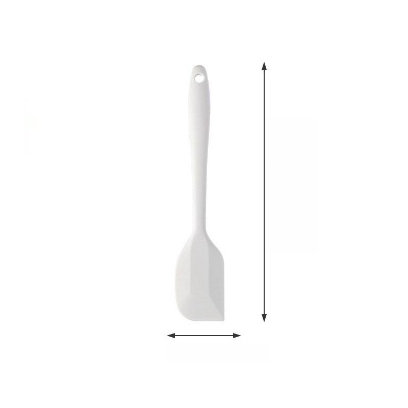 Silicone Kitchenware - Non-Stick Heat Resistant Cooking Tools Including Cake Spatula, Food Tongs, Whisk and Grease Brush