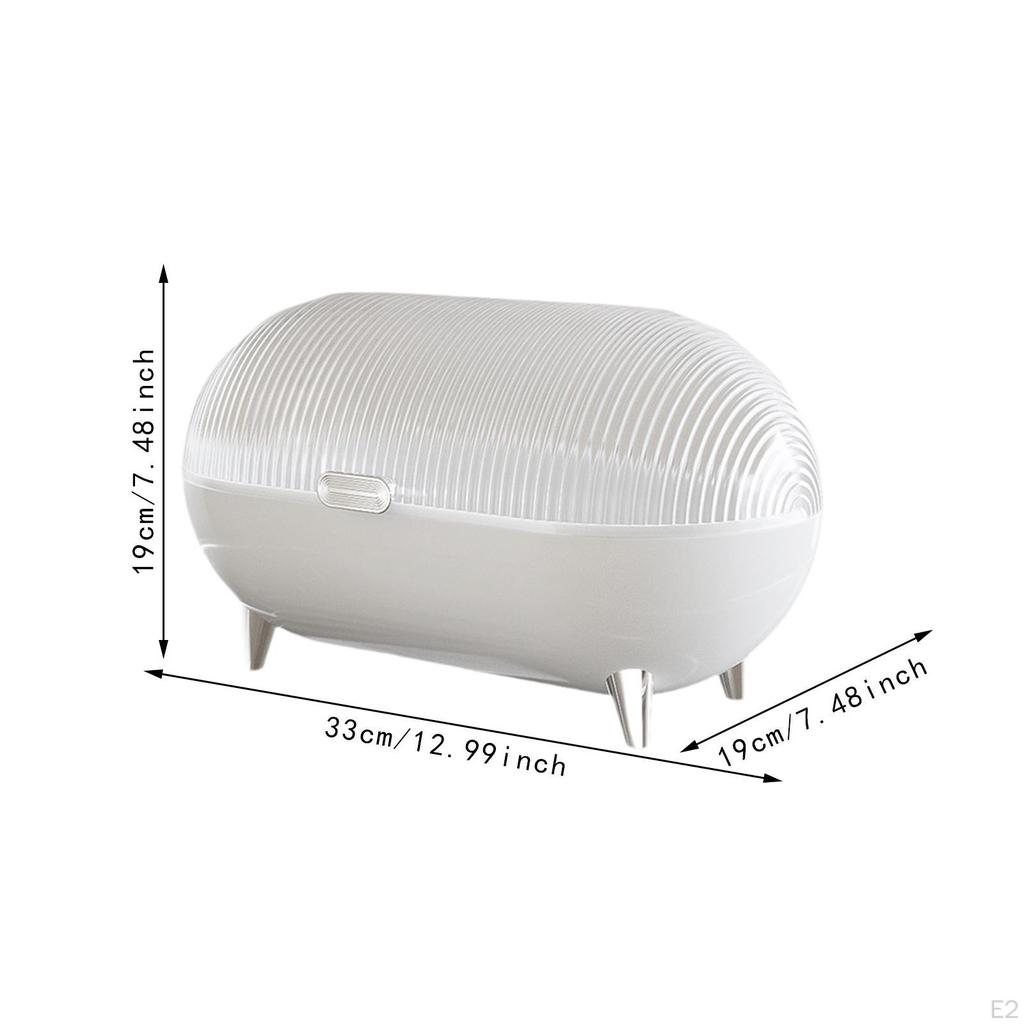 Desktop Storage Box Desk Organizer Candy Dish Entryway Catchall Holder Clear Key Jewelry Tray
