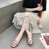 Slippers Female Summer Flat Bottom Beach Sandals Slippers Go Out Non-slip Flip-flops Fashion and Leisure All-match