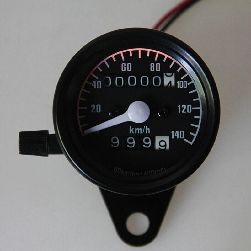 Universal Motorcycle Tachometer Odometer Speedometer Gauge Speed Meter Night Light Backlight Moto Modification Part Tool
