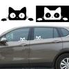 10pcs Black White Car Window Decals Cat Peeking Stickers  Electric Motorcycle Stickers
