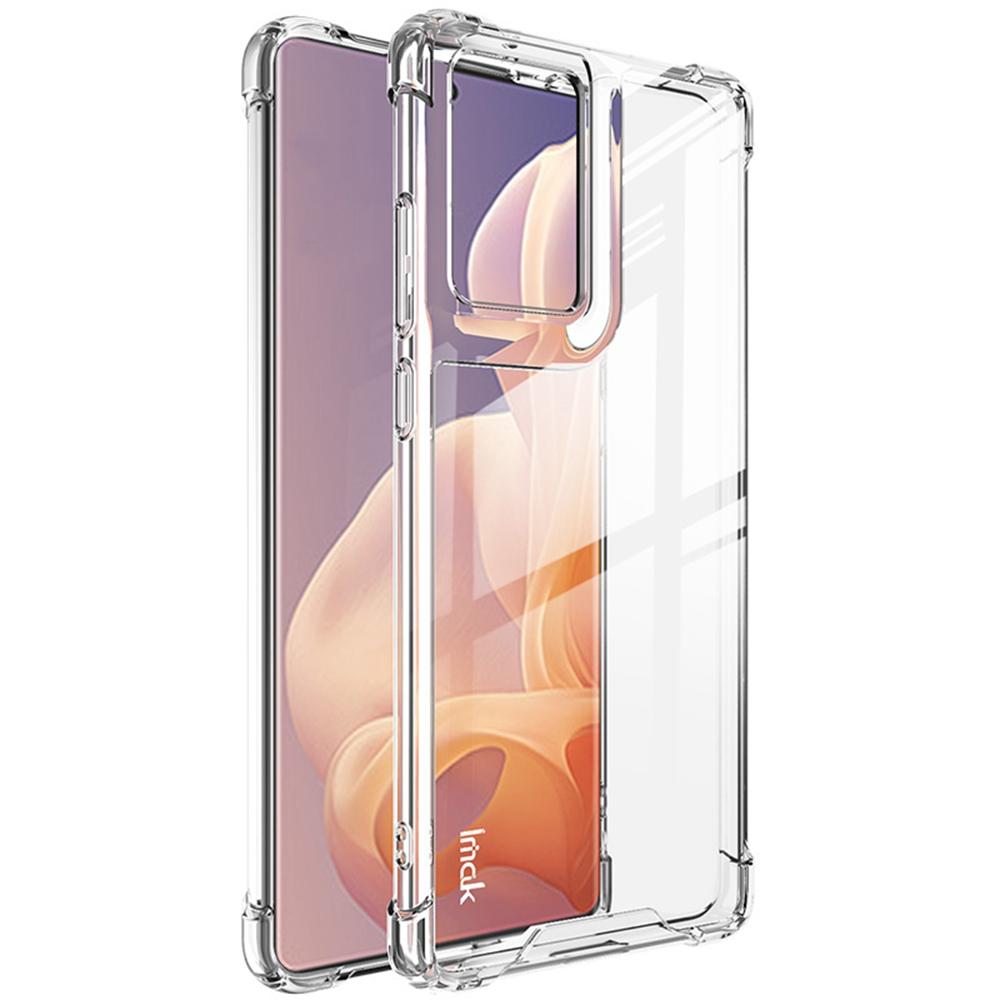 

IMAK For Motorola Moto G85 5G/S50 Neo 5G Clear Case PC+TPU Phone Cover Airbag Corners A