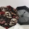 1PC Skull Roses Umbrella-8-Rib Reinforced Portable Folding Travel Suitable for All Seasons Outdoor Daily Use Is an Ideal Choice  -K0420