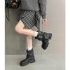 Sweet and Cool Spice Girls Pant Pants Boots Women's 2025 New Retro Thick-soled Heightening Small Design Sense Skinny Martin Short Boots
