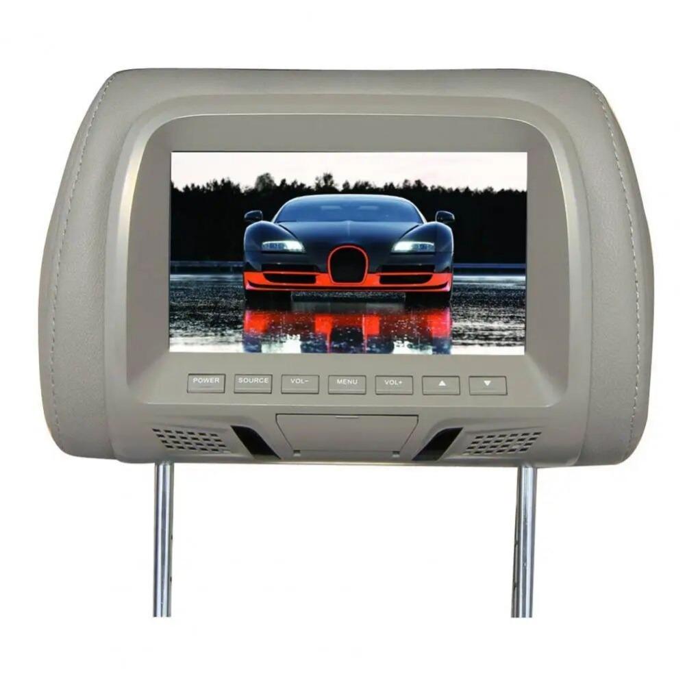 7Inch Touch Screen Car Headrest Monitor MP5 Player Pillow Monitor Car Video Players