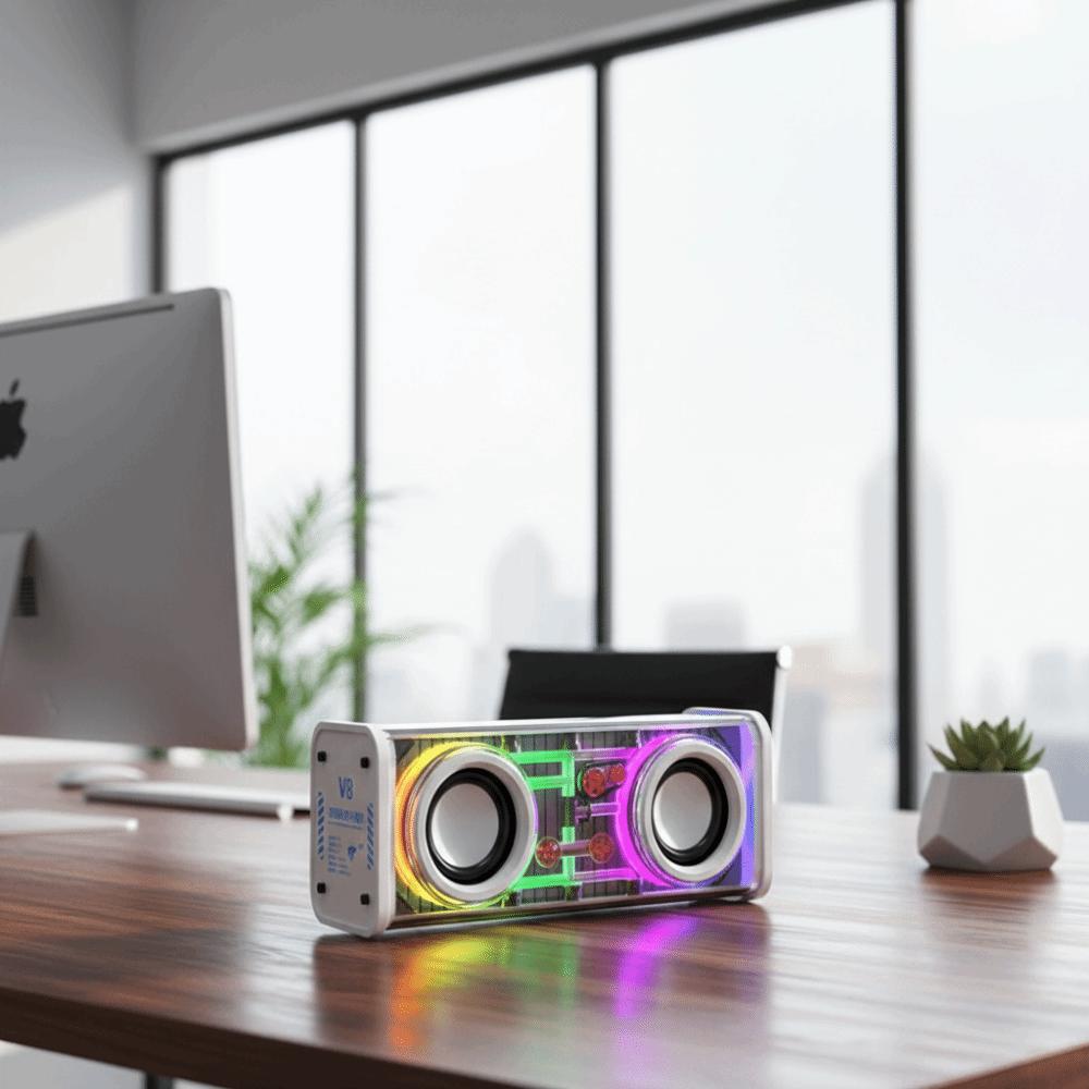 Double Bass Diaphragm Wireless Double Bass 1800mAh Battery Mini Party Loudspeaker Sports Events