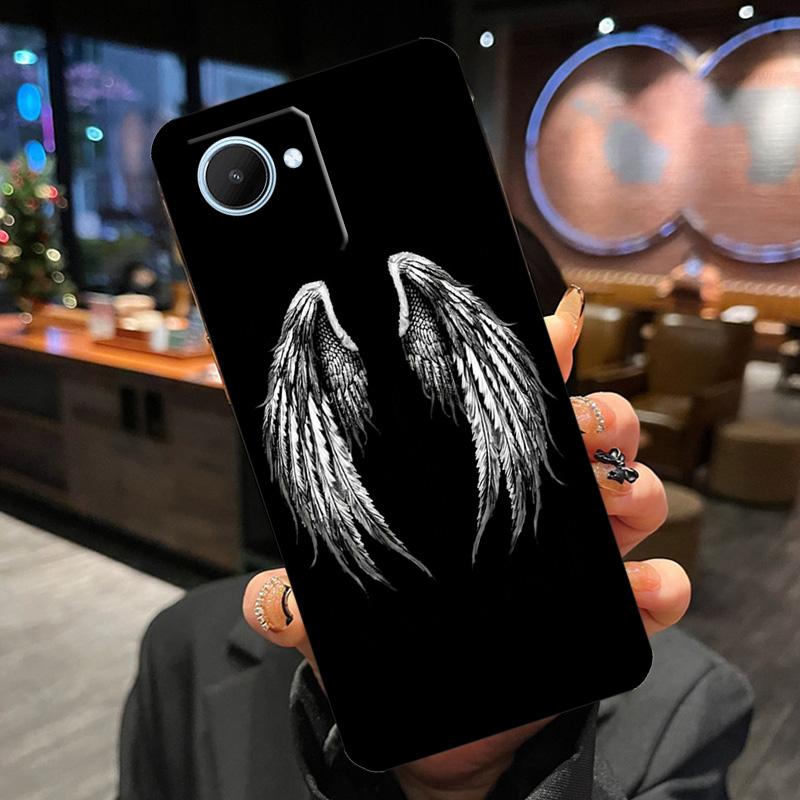 Exquisite Wings Case For Realme GT7 Pro GT6 11 12 13 14 15 Pro Plus C55 C53 C35 C33 C61 C65 C67 C53 C71 C75