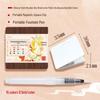 Feile Mini Travel Watercolor Set - Portable Solid Palette for Bird Painting