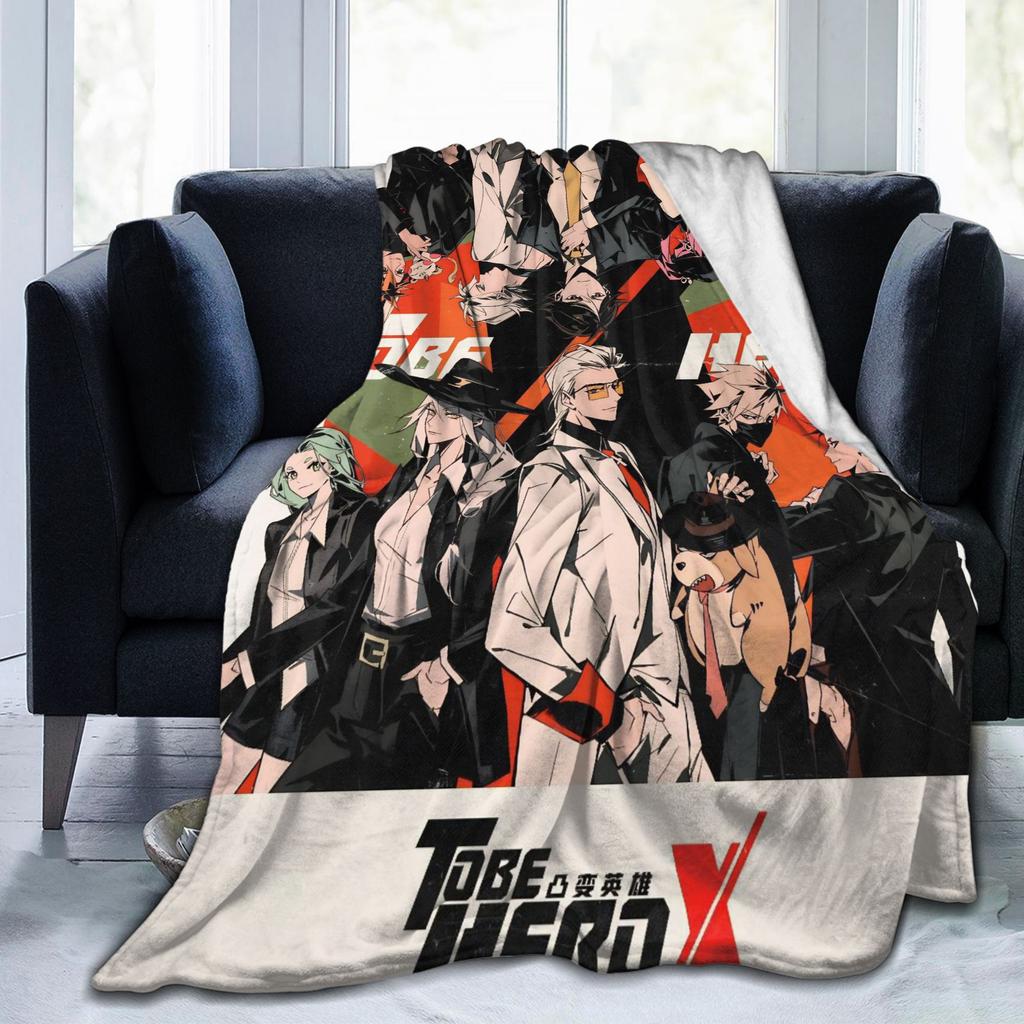 To Be Hero-X Snap Mode-Decke Anime Cartoon Flanell Neuheit Warmer Überwurf Mode-Decke für Bett Sofa Frühling/Herbst Auto