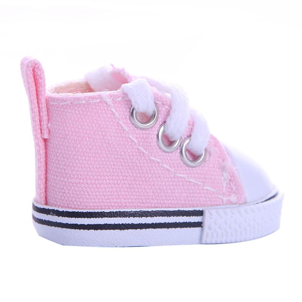 14 Inch Doll Canvas Shoes for Doll Sneakers Doll Accessories Perfect Gift for Girls