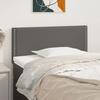 VidaXL Headboard Bedroom Furniture Bed Accessory Single Bed Headboard Interior Grey 90x5x78/88 Cm 345896