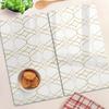 Glass Kitchen Cutting Boards With Graphics Geometric Pattern 2X30X52 Cm