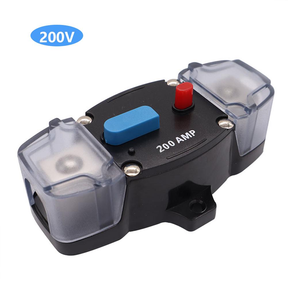 150A 200A 250A 300A Auto Circuit Breaker Fuse Reset Car RV Yacht Boat Waterproof Power Supply Protection Automotive