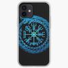 Vegvisir Jormungandr Weltschlange Iphon Handyhülle Anpassbar für iPhone 6 6S 7 8 Plus 11 12 13 14 Pro Max Mini X XS XR Max